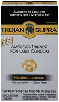 Trojan Supra Bareskin Non-Latex - 6 Pack