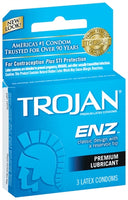 Trojan Enz Lubricated - 3 Pack