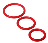 Trinity Silicone Cock Rings.