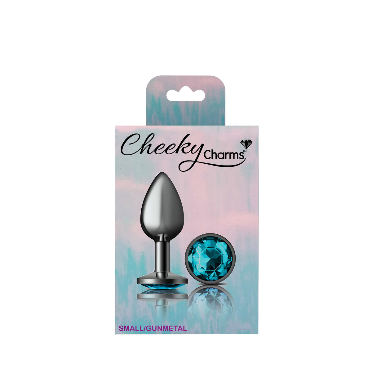 Cheeky Charms - Gunmetal Metal Butt Plug