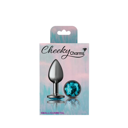 Cheeky Charms - Gunmetal Metal Butt Plug