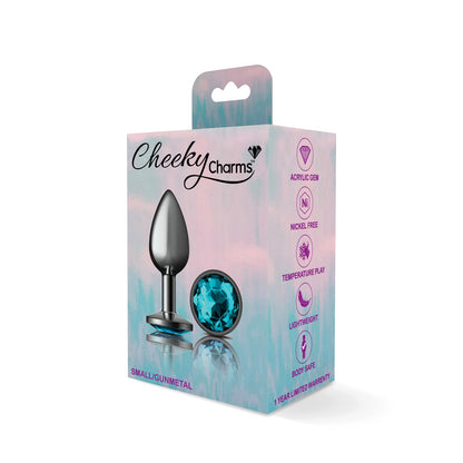 Cheeky Charms - Gunmetal Metal Butt Plug