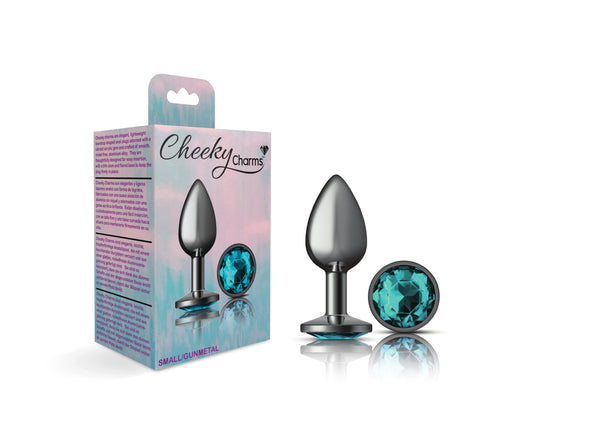 Cheeky Charms - Gunmetal Metal Butt Plug