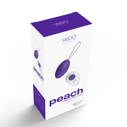 Peach Vibrating Egg