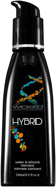 Wicked Hybrid Water & Silicone Lubricant 8.0 Oz