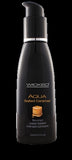 Aqua Salted Caramel Flavored Water-Based Intimate Lubricant 2 Oz.