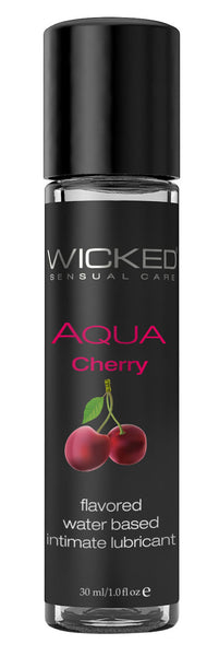 Aqua Cherry Water-Based Lubricant Oz