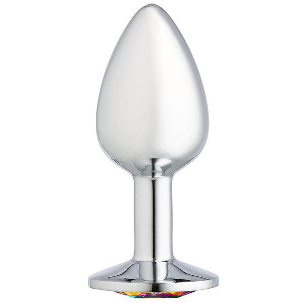 Cloud 9 Novelties Gems Silver Chromed Anal Plug