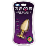Gems Large Gold Anal Plug