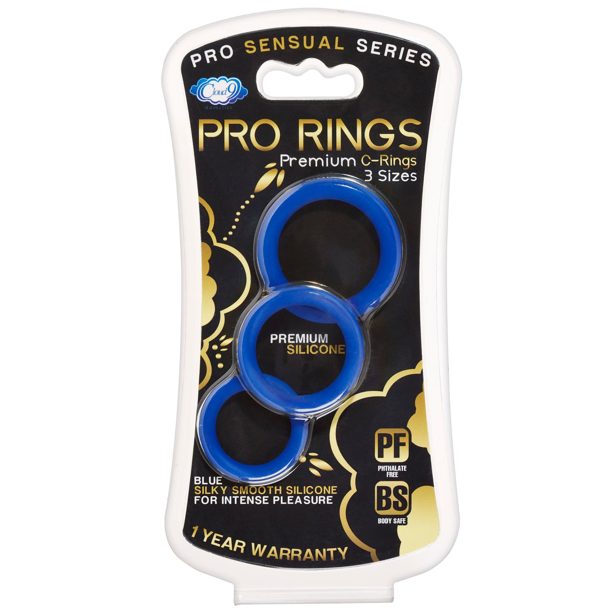 Pro Sensual Silicone Cock Ring 3 Pack