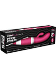 Bodywand Wand Plus  Rabbit 8 Power Plug-in Silicone Vibe - Pink