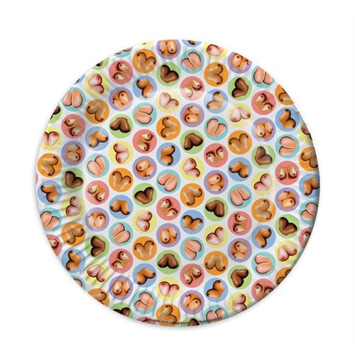 Mini Boob Plates 8 Pack