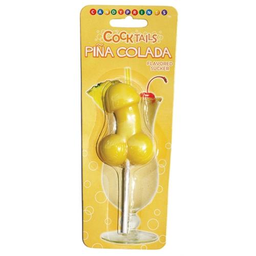 Pina Colada Cocktail Sucker