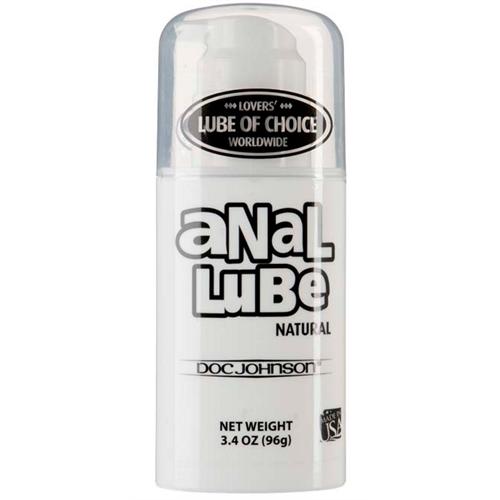 Anal Lube - Natural Lubricant - 3.4 Oz.