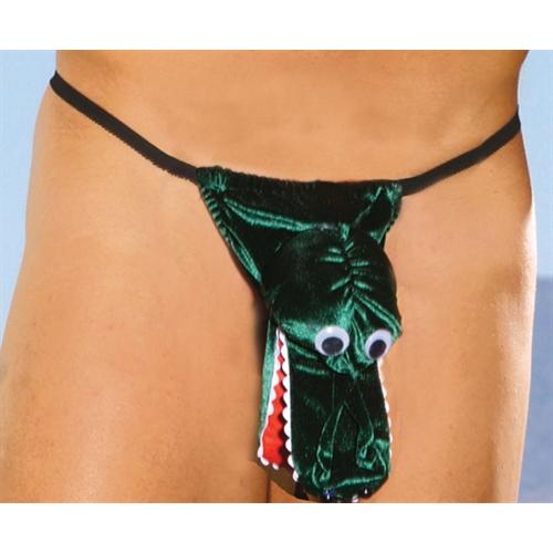 Alligator G-String - Green