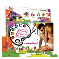 Edible Body Play Paints Kit