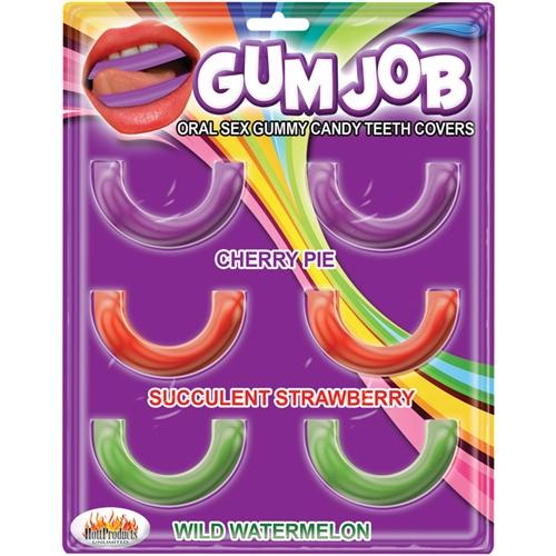 Gum Job Oral Sex Candy Teeth Covers 6 Pack