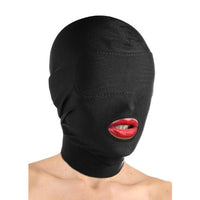 Spandex Hood With Padded Eyes and Open Mouth