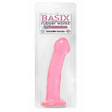 Basix Rubber Works - 6.5 Inch Dong With Suction Cup