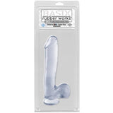 Basix Rubber Works - 10 Inch Dong With Suction Cup