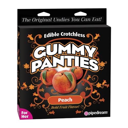 Gummy Panties - for Her - Peach