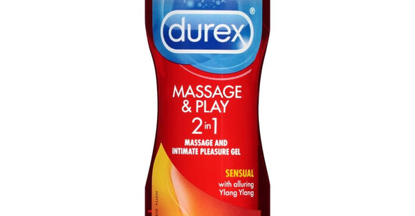 Durex Massage & Play 2 in 1 Sensual Ylang Ylang - 6.76 Fl. Oz. - 200 ml